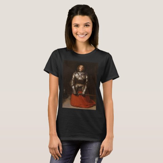 Jeanne d'Arc (John Everett Millais) T-shirt (Voorkant volledig)