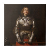 Jeanne d'Arc (John Everett Millais) Tegeltje (Voorkant)