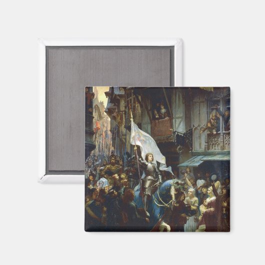 Jeanne d'Arc komt Orléans binnen Magneet (Voorkant / Achterkant)