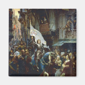 Jeanne d'Arc komt Orléans binnen Magneet (Voorkant)
