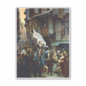 Jeanne d'Arc komt Orléans binnen Sticker (Voorkant)