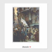 Jeanne d'Arc komt Orléans binnen Sticker (Vel)