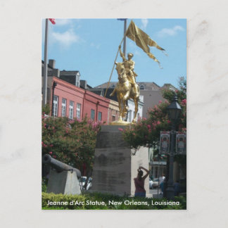 Jeanne d'Arc New Orleans Briefkaart