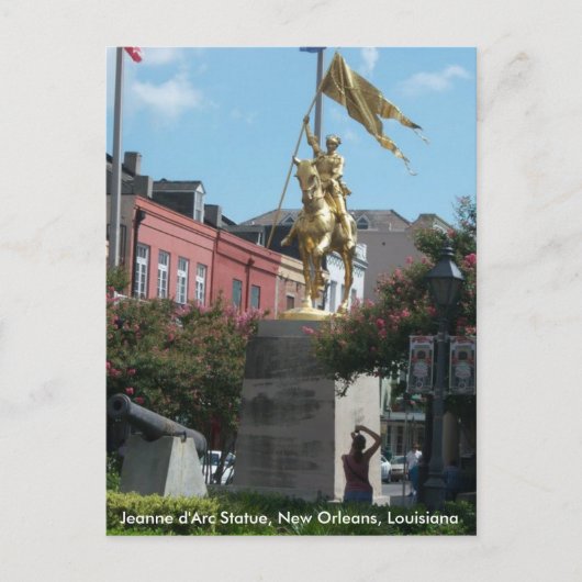 Jeanne d'Arc New Orleans Briefkaart (Voorkant)