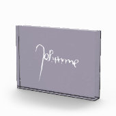 Jeanne d'Arc Saint Joan Heilige Johanna Signature Fotoblokken (Rechts)