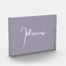 Jeanne d'Arc Saint Joan Heilige Johanna Signature Fotoblokken