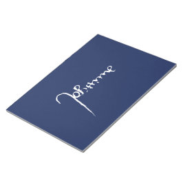 Jeanne d'Arc Saint Joan Heilige Johanna Signature Notitieblok