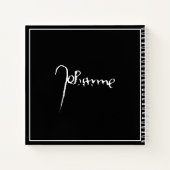 Jeanne d'Arc Saint Joan Heilige Johanna Signature Notitieboek (Achterkant)