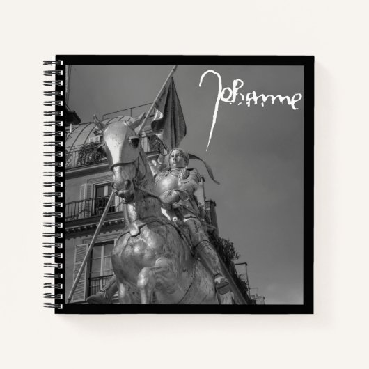 Jeanne d'Arc Saint Joan Heilige Johanna Signature Notitieboek (Voorkant)