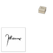 Jeanne d'Arc Saint Joan Heilige Johanna Signature Rubberstempel (Gestempeld)