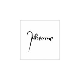 Jeanne d'Arc Saint Joan Heilige Johanna Signature Rubberstempel