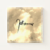 Jeanne d'Arc Saint Joan in de hemel - religieuze h Notitieboek (Achterkant)