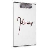 Jeanne d'Arc Saint Joan in heaven faith Signature Klembord (Rechts)