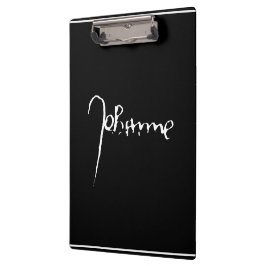 Jeanne d'Arc Saint Joan in heaven faith Signature Klembord