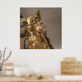 Jeanne d'Arc Saint Joan - Parijs - Emmanuel Frémie Poster (Keuken)