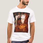 Jeanne d'Arc schilderij van Dante Gabriel Rossetti T-shirt (Voorkant)
