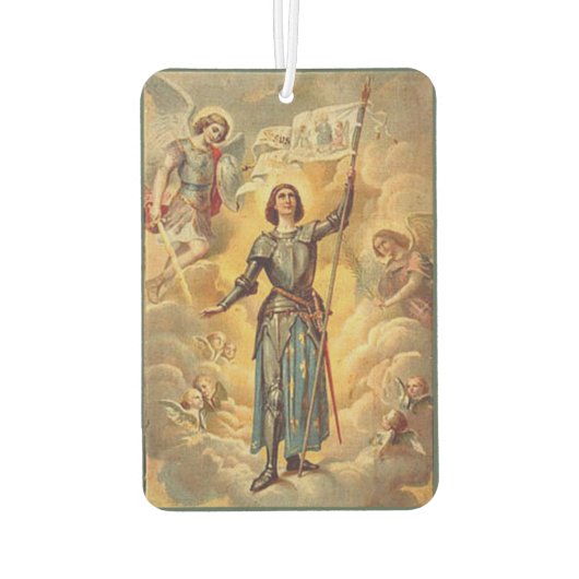 Jeanne d'Arc St. Michael Angels Soldaat Luchtverfrisser (Achterkant)