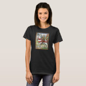 Jeanne d'Arc te paard T-shirt (Voorkant volledig)