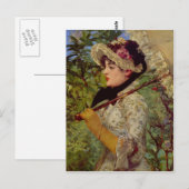 Jeanne door Edouard Manet Briefkaart (Voorkant / Achterkant)