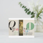 Jeanne Dürer Style Briefkaart (Staand voorkant)