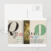 Jeanne Dürer Style Briefkaart (Voorkant / Achterkant)