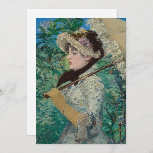 Jeanne | Édouard Manet (Voorkant / Achterkant)