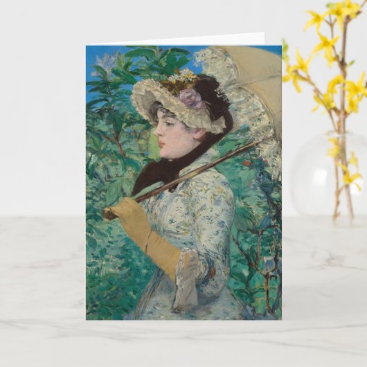 Jeanne | Édouard Manet Kaart (Gele Bloem)