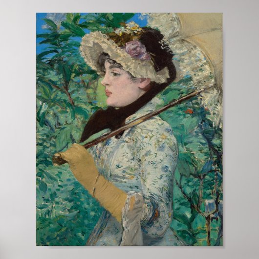 Jeanne | Édouard Manet Poster (Voorkant)