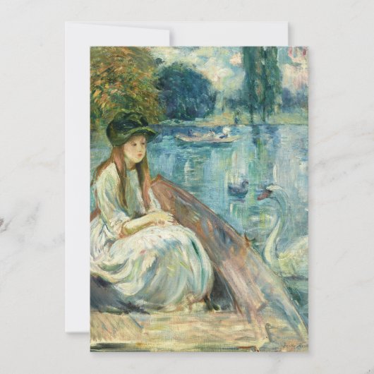 Jeanne Fourmanoir Sur le Lac | Berthe Morisot (Voorkant)