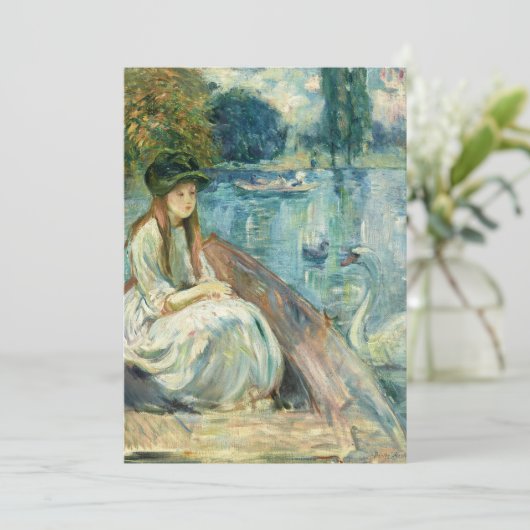 Jeanne Fourmanoir Sur le Lac | Berthe Morisot (Staand voorkant)