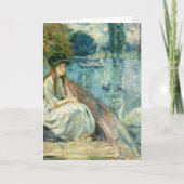 Jeanne Fourmanoir Sur le Lac | Berthe Morisot Kaart (Voorkant)