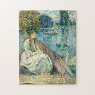 Jeanne Fourmanoir Sur le Lac   Berthe Morisot Legpuzzel