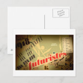 Jeanne: Futuristes Briefkaart (Voorkant / Achterkant)