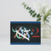 Jeanne: Geprojecteerde dubbelgangers Briefkaart (Staand voorkant)