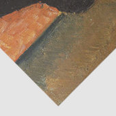 Jeanne Hebuterne met Pet en Ketting, Modigliani Tissuepapier (Detail)