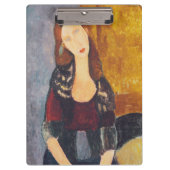 Jeanne Hebuterne portret van Amedeo Modigliani Klembord (Voorkant)