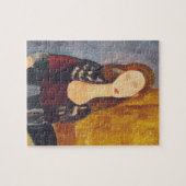 Jeanne Hebuterne portret van Amedeo Modigliani Legpuzzel (Horizontaal)