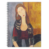 Jeanne Hebuterne portret van Amedeo Modigliani Notitieboek (Voorkant)