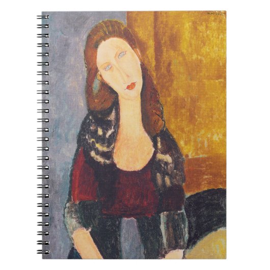 Jeanne Hebuterne portret van Amedeo Modigliani Notitieboek (Voorkant)