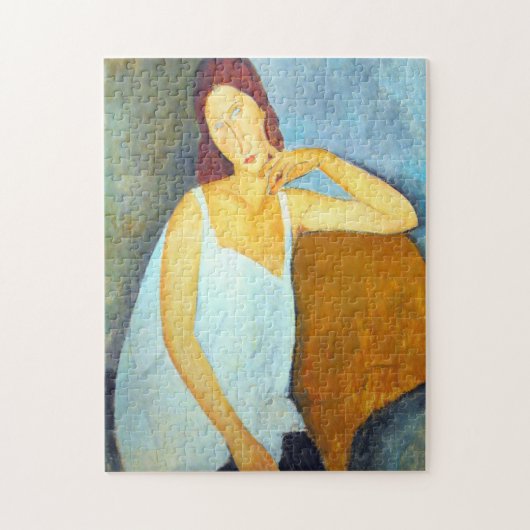 Jeanne Hebuterne van Amedeo Modigliani Legpuzzel (Verticaal)