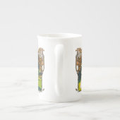 Jeanne in de tuin - Bone China Mok (Achterkant)