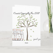 Jeanne Jugan Zuster Kunst Kaarten-Blanco Binnenkan Kaart (Achterkant)