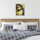 Jeanne: Lente 1881 van Manet Canvas Afdruk (Insitu (Slaapkamer))
