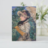 Jeanne (Lente) Door Édouard Manet (Staand voorkant)