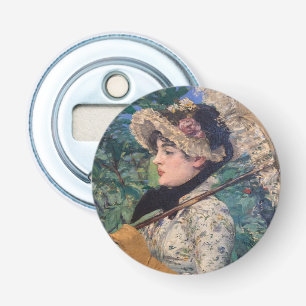 Jeanne (Lente) Door Édouard Manet Button Flesopener