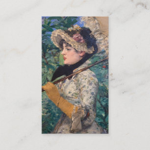 Jeanne (Lente) Door Édouard Manet Contactkaartje