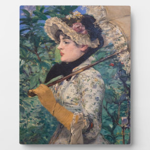 Jeanne (Lente) Door Édouard Manet Fotoplaat