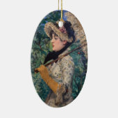 Jeanne (Lente) Door Édouard Manet Keramisch Ornament (Rechts)