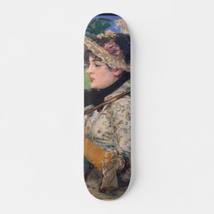 Jeanne (Lente) Door Édouard Manet Persoonlijk Skateboard