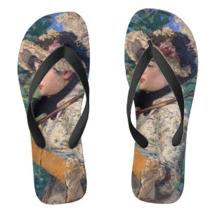 Jeanne (Lente) Door Édouard Manet Teenslippers